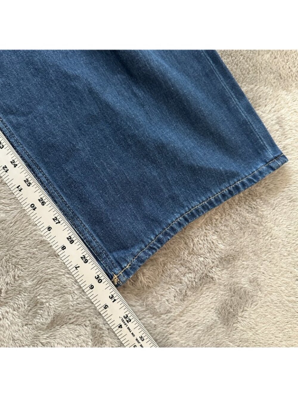 NWT Lee Wide Leg Trouser Jeans 100% Cotton 14 Regular - Picture 7 of 8